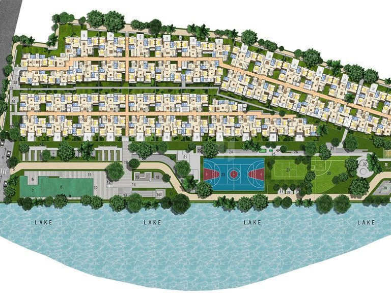  GRC Saffron Sikes Villas masterplan
